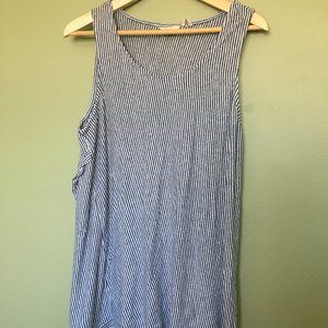 Christian Siriano Linen Tank 2X